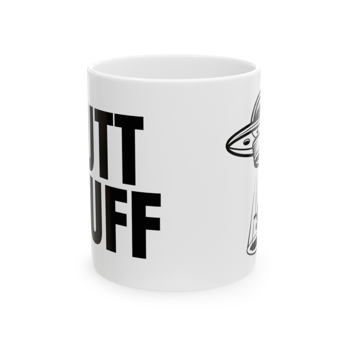 Alien Butt Stuff 11oz Ceramic Mug - Image 2